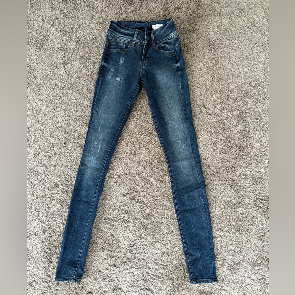 G-Star Dark Blue Skinny Jeans